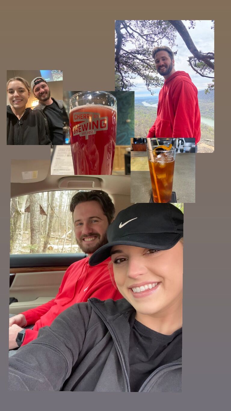 Our very first trip away together in Chattanooga for a long weekend over Spring break!