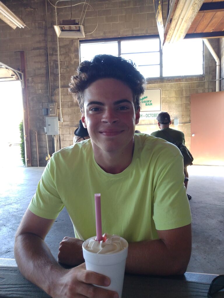 The best milkshakes and the most insane sunburn I've ever had. 
