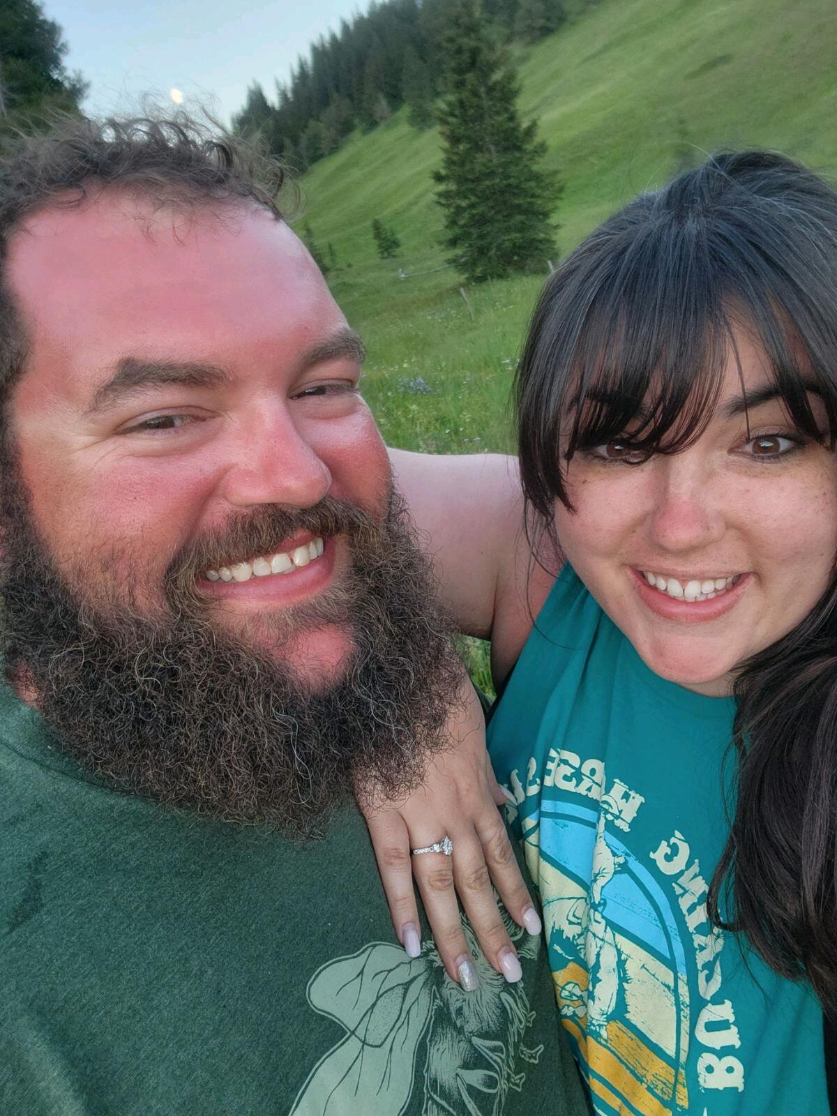 Got engaged!! We were in Burgess Junction. 