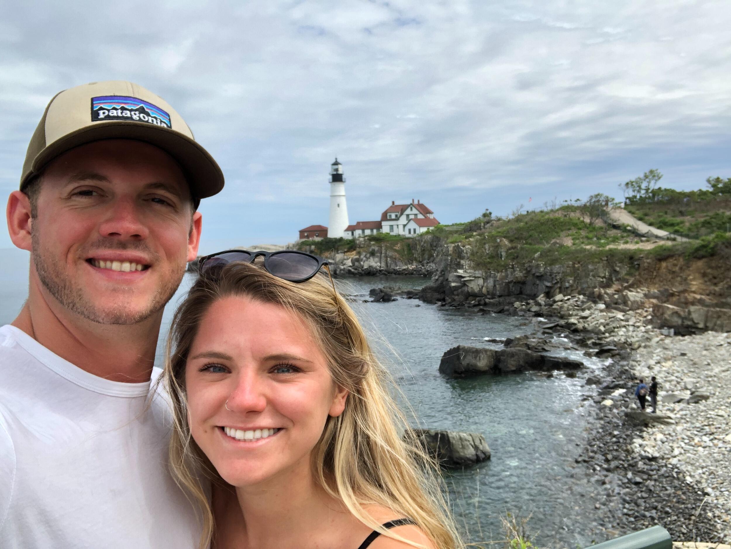 After returning stateside due to the COVID pandemic, Alec and Maddy spent the summer visiting each other at their families' homes in Roanoke, Annapolis, and Portland.