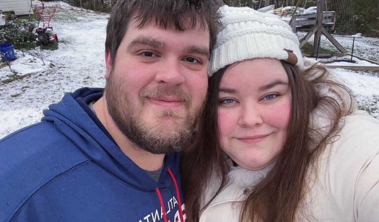 Chris got to see some snow in WV!