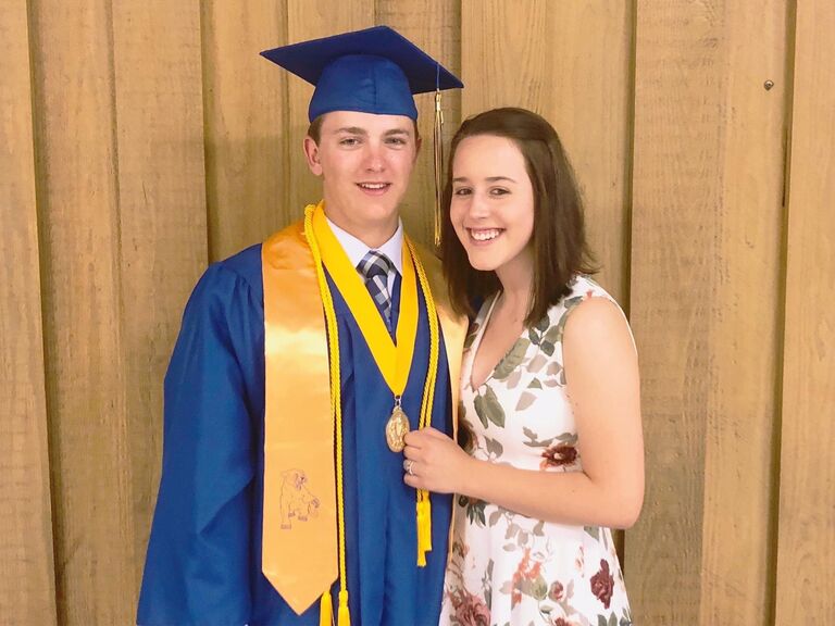 We have been so fortunate to be able to see each other through some important milestones during our relationship.  Ben is a year older, so he graduated from PBL High School in 2018. 