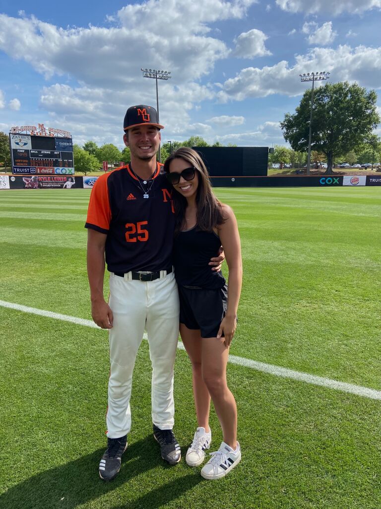 One of Luke’s last games days at Mercer.