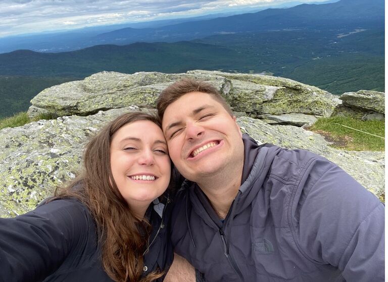 Kyle moves to Vermont for his first Job- First hike up Mount Mansfield together!