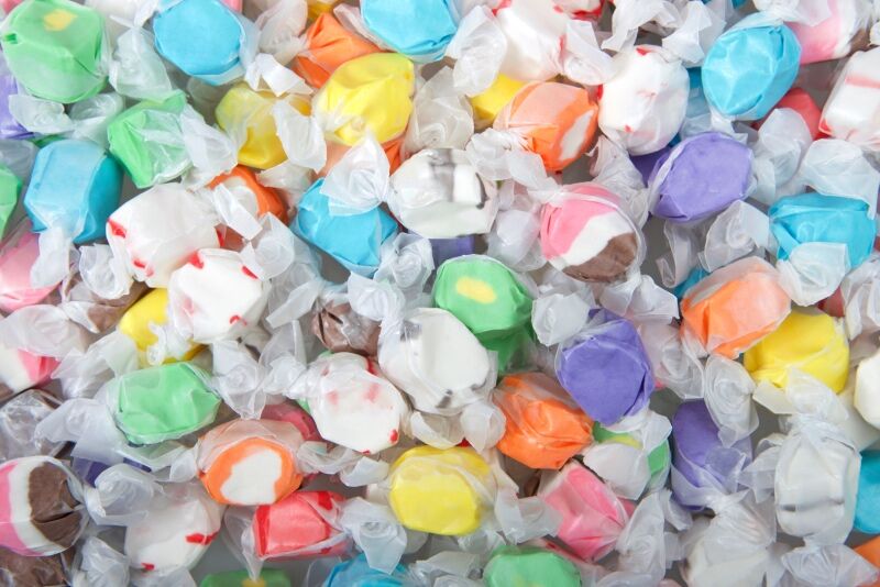 Jaws themed party ideas - salt water taffy