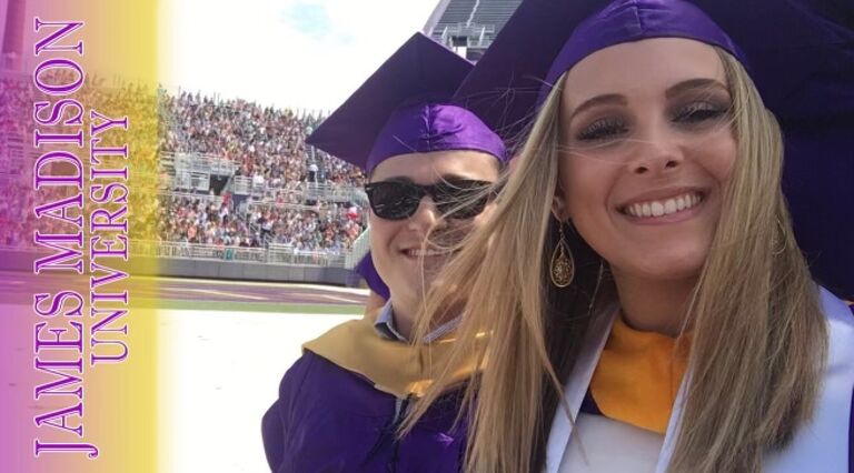 Graduating together from JMU!
