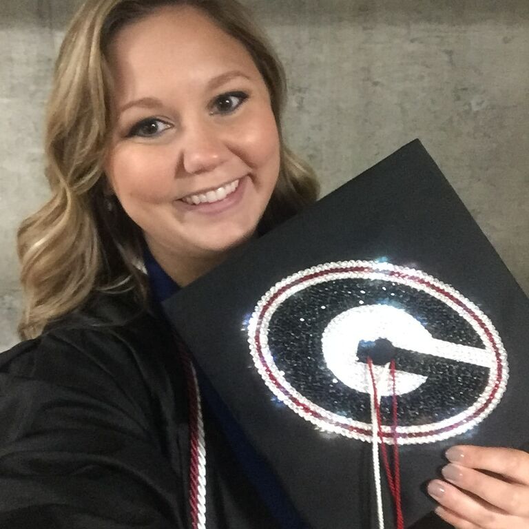 Annelise graduates from UGA with her BA