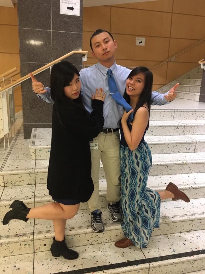 Through our fraternity, we gained additional family members (Amenda, their cousin) and the three of us would hang out and grow closer