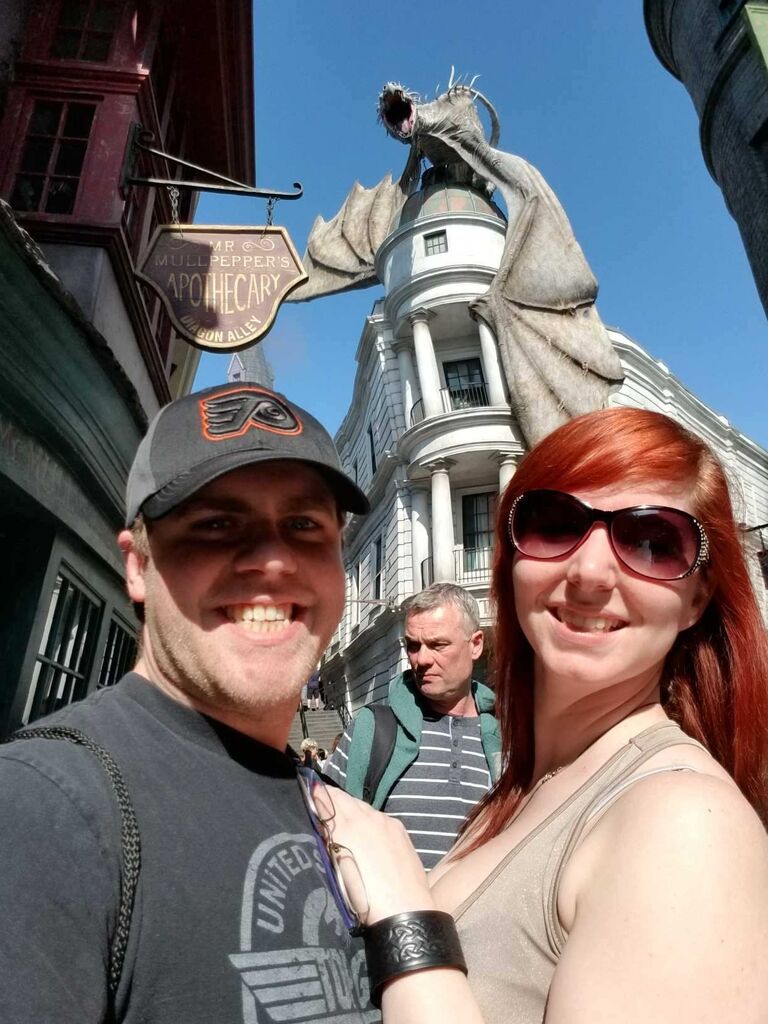 Our first trip to Gringotts
