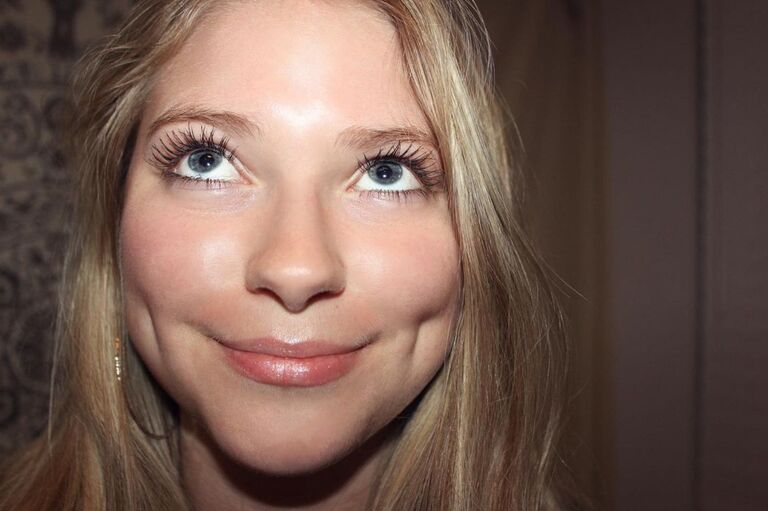 This was the picture that started it all! Kyle saw this picture on a friend's Instagram and told them she was so cute! He was enchanted by her eyes and dimples. His friend told him to message her but he never got around to it...