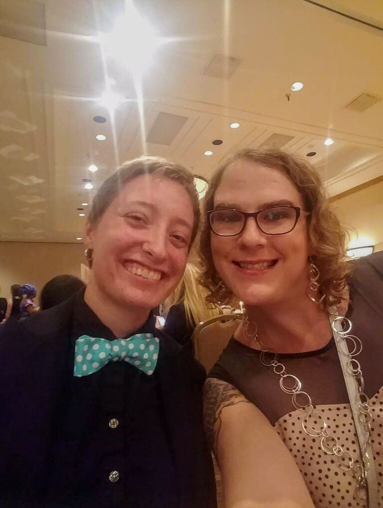 First Fancy Date at Houston Transgender Unity Banquet