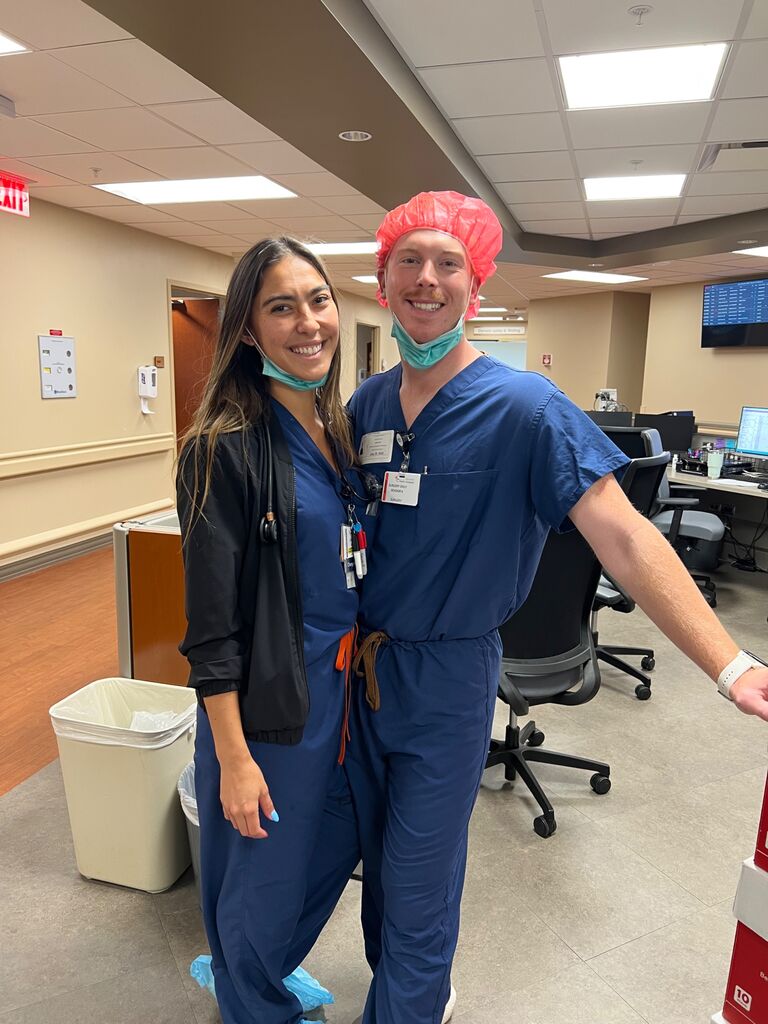 Just a couple of scrubs