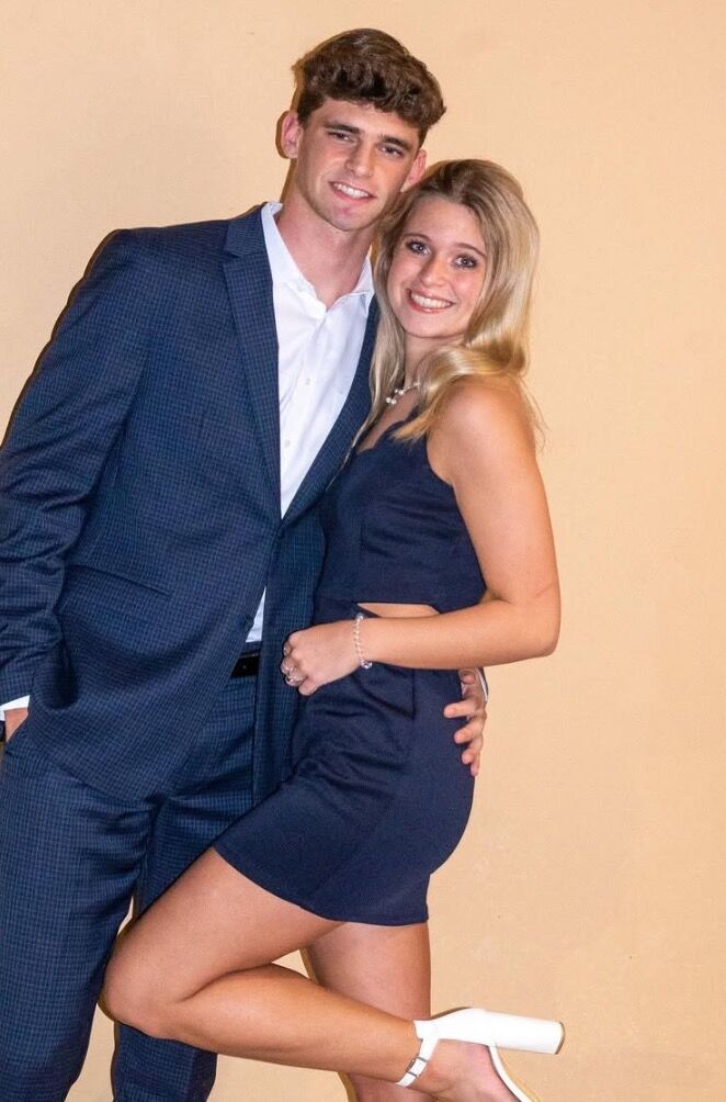 Alex & Jolie began dating in September of 2022 shortly after meeting their first year at Southeastern University. They both knew from the beginning that the two of them were meant to be. 