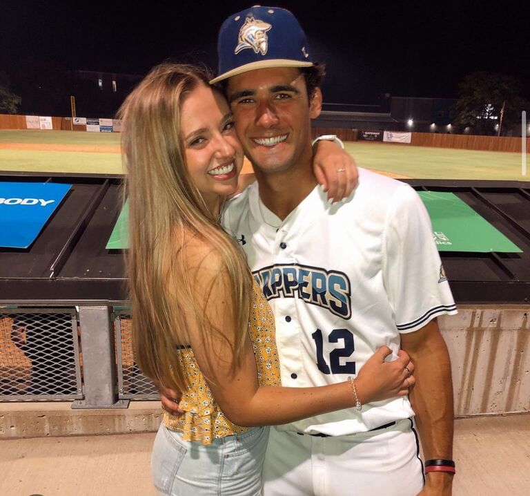 Savannah traveled to watch Carter play baseball in Pierre this summer.