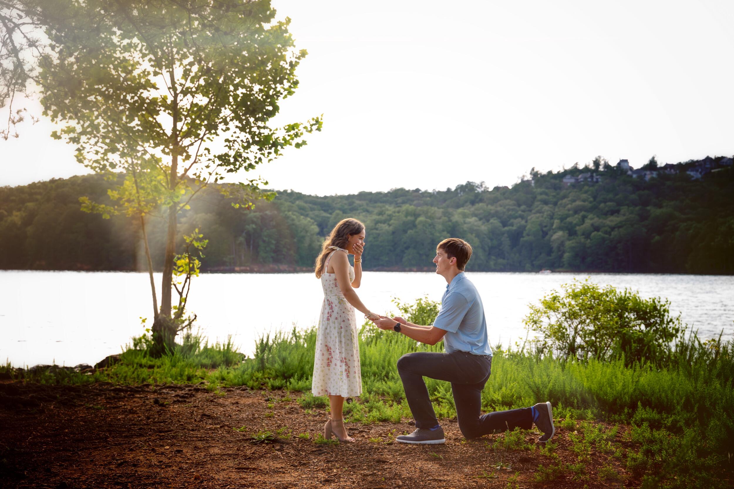 Our 6th year anniversary of dating and the day we got engaged!
