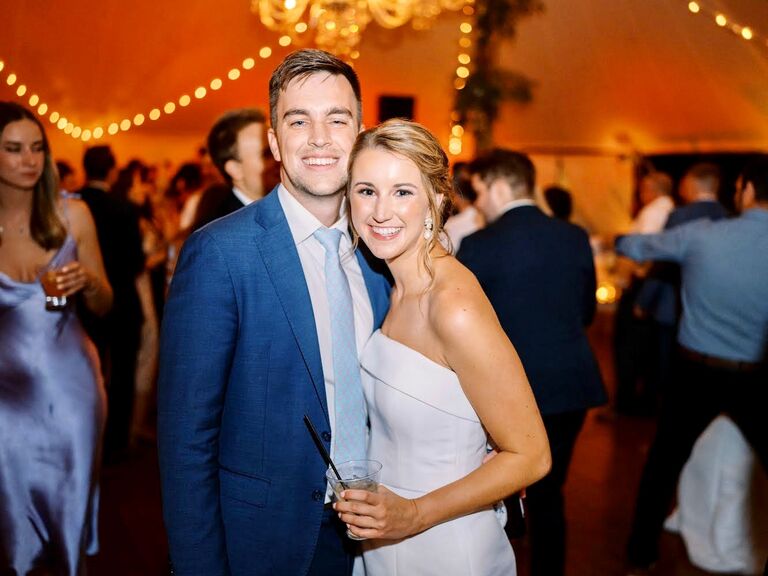 Zach and Ansley attend their first (of many) weddings together. Ansley's best friend (now Matron of Honor), Faith, invited Zach to her wedding as soon as she heard about him from Ansley because Faith could tell something was special!
