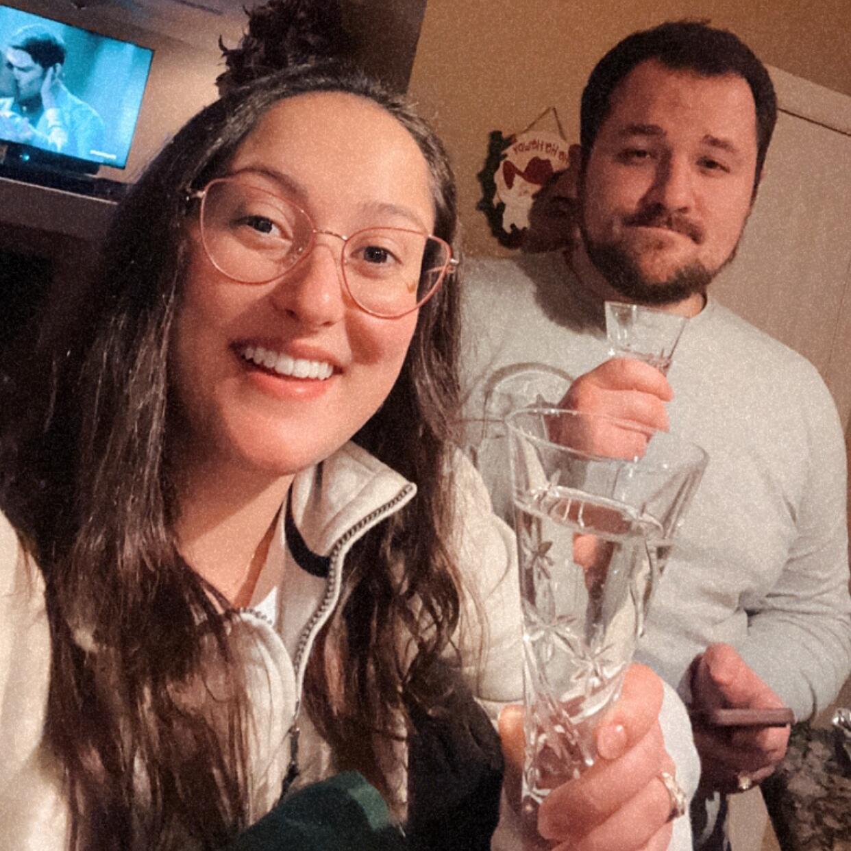 Happy New Year! We can finally say “We are getting married THIS year!” 