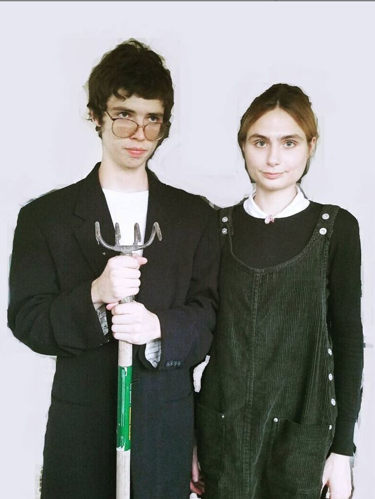 2017 marks the year we re-wrote the Mystery Dinner playbook and came as a painting instead of a character or famous figure from history. (Painting: American Gothic)