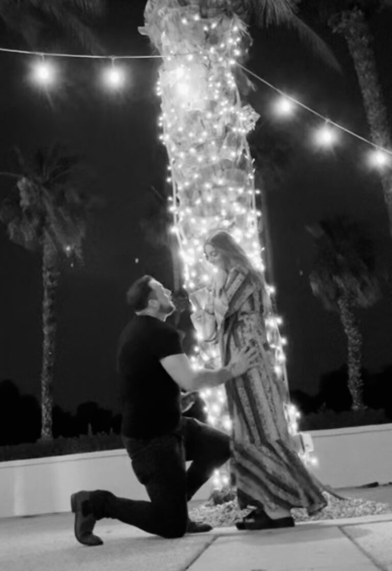 "The one with our engagement in Palm Springs!"