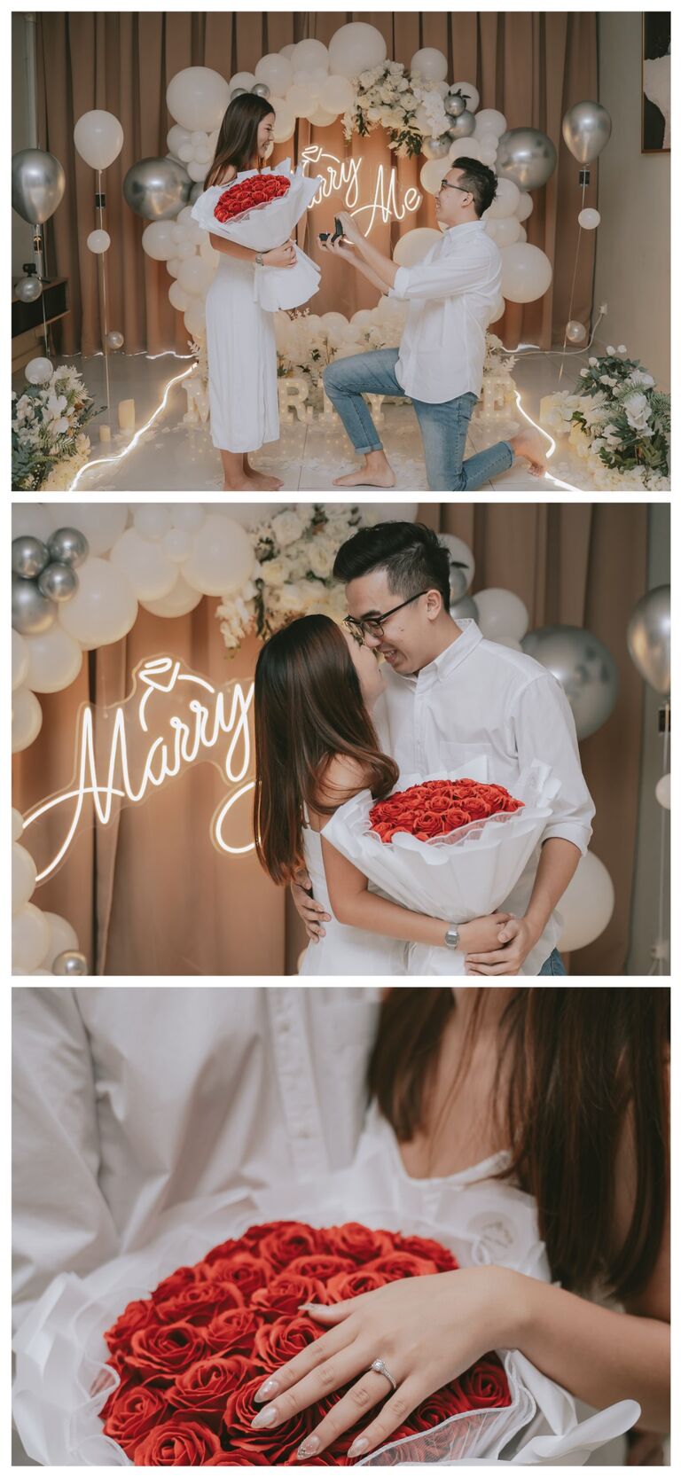 After more than 3 years together, our relationship statuses finally got upgraded! 
