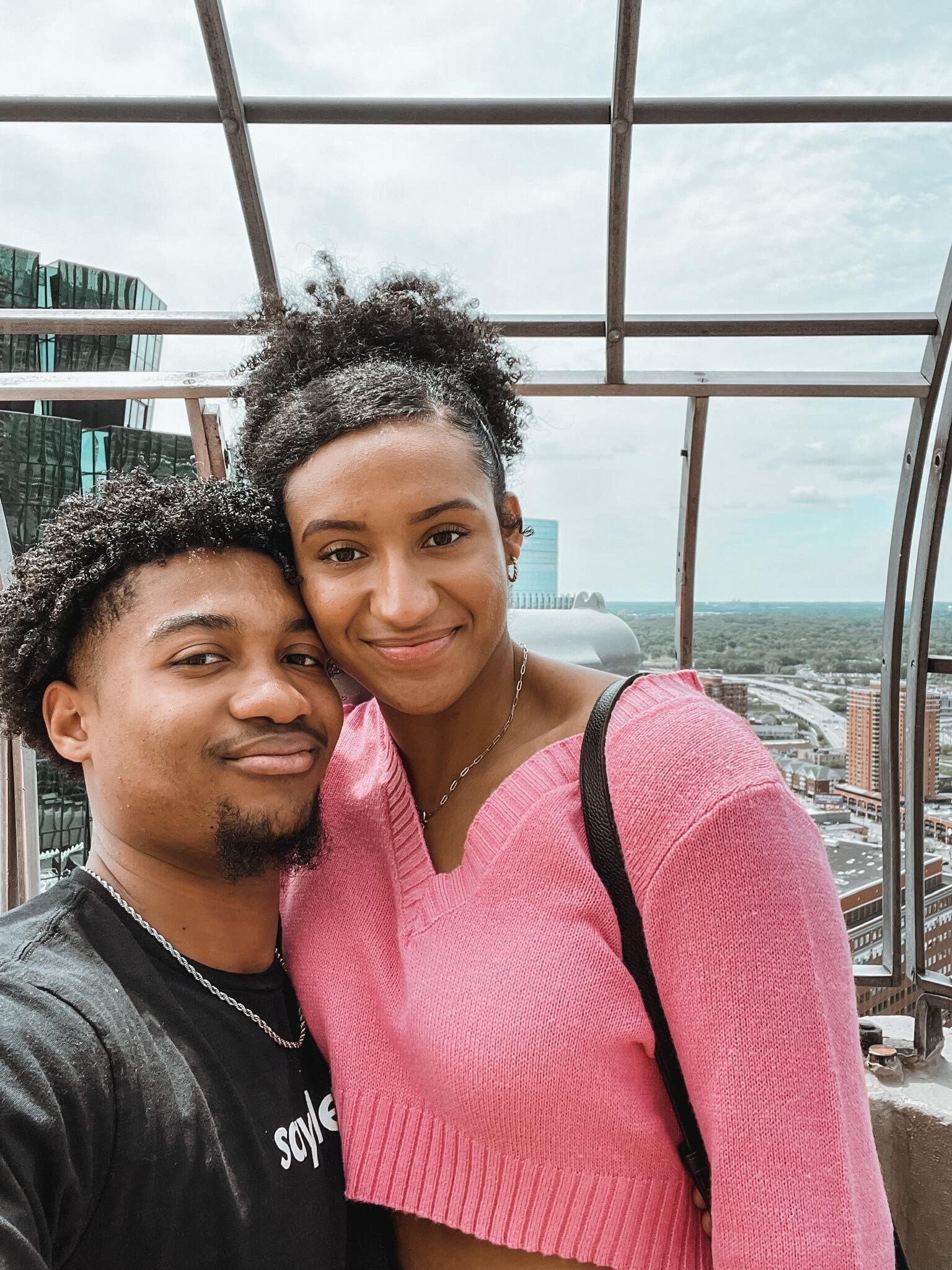 Eddie's first time in MN visiting Naomi