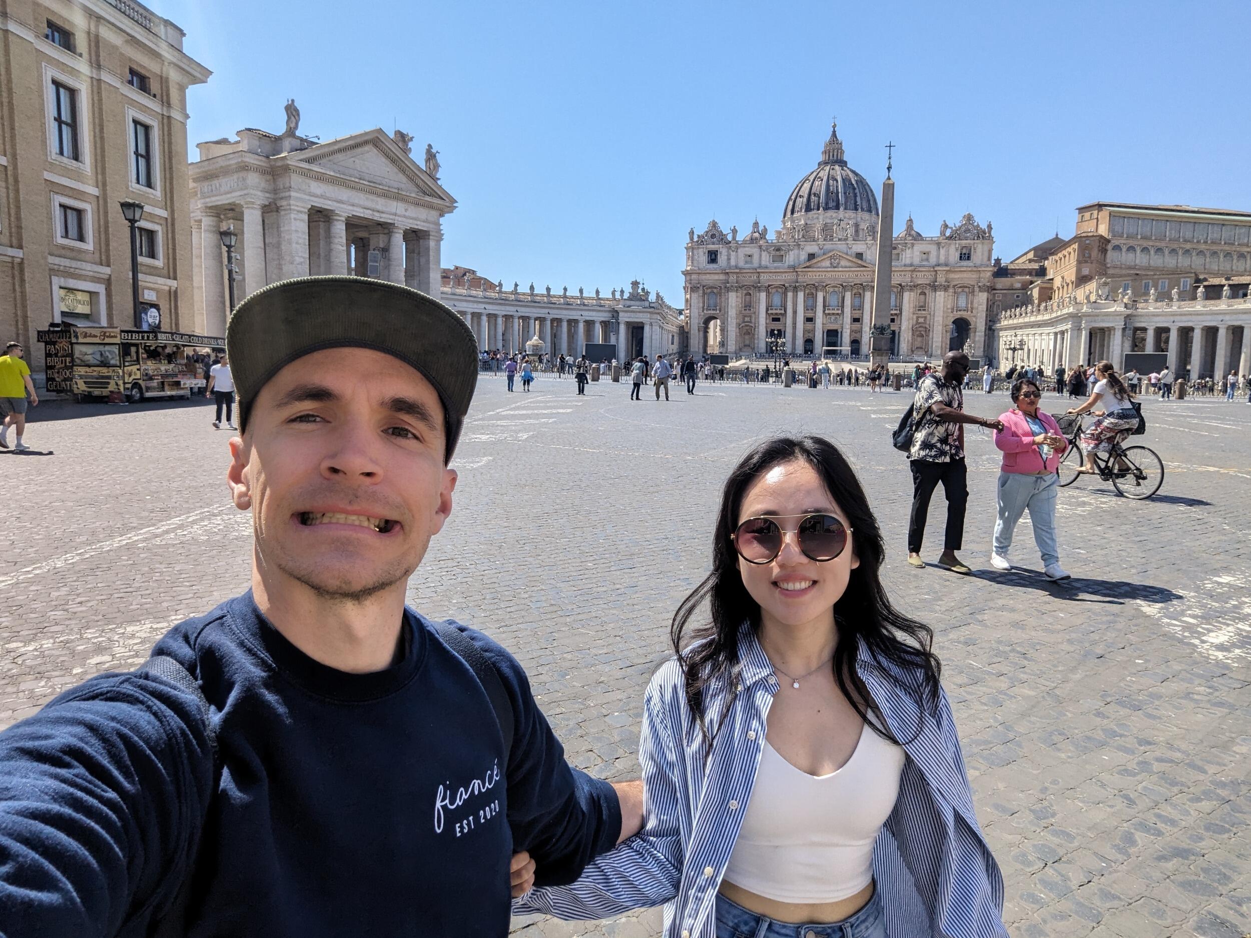 Visiting Il Papa before deciding on Il Palazzo