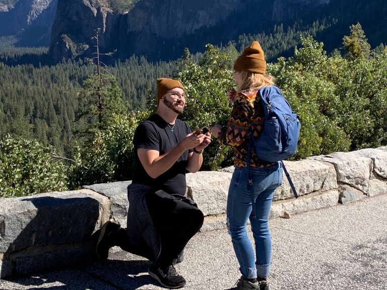 She said yes!