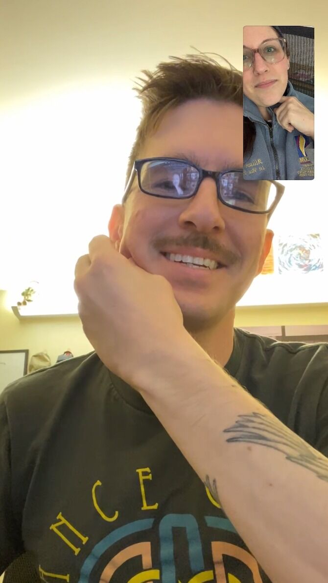 A few hundred Facetime calls made between the two as they endured a long-distance relationship for their first 9 months together (September 2020 - June 2021).

Fun Fact: They had Facetime dates every Thursday night from September 2020-June 2021. 