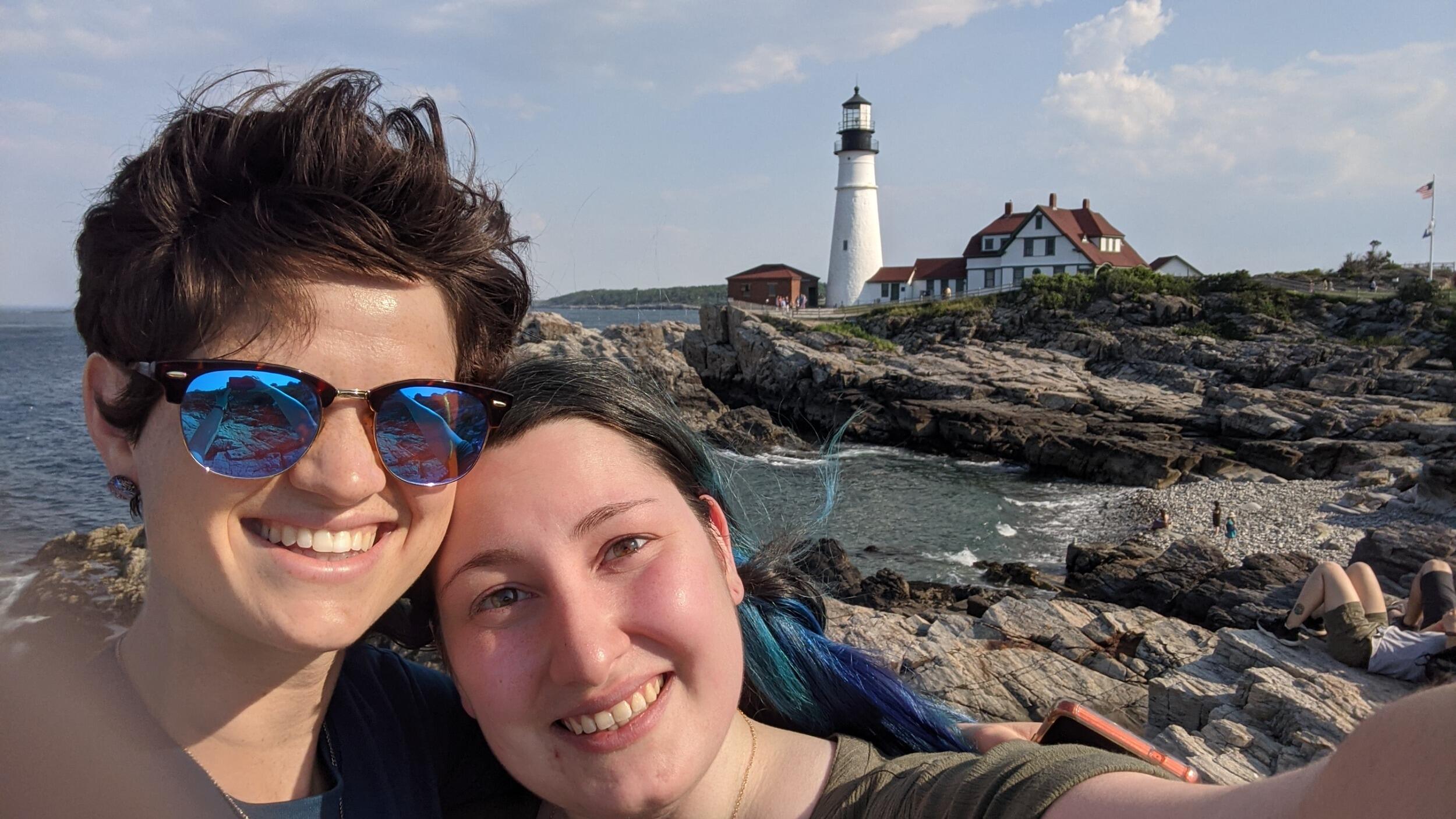 Lighthouse in Portland Maine