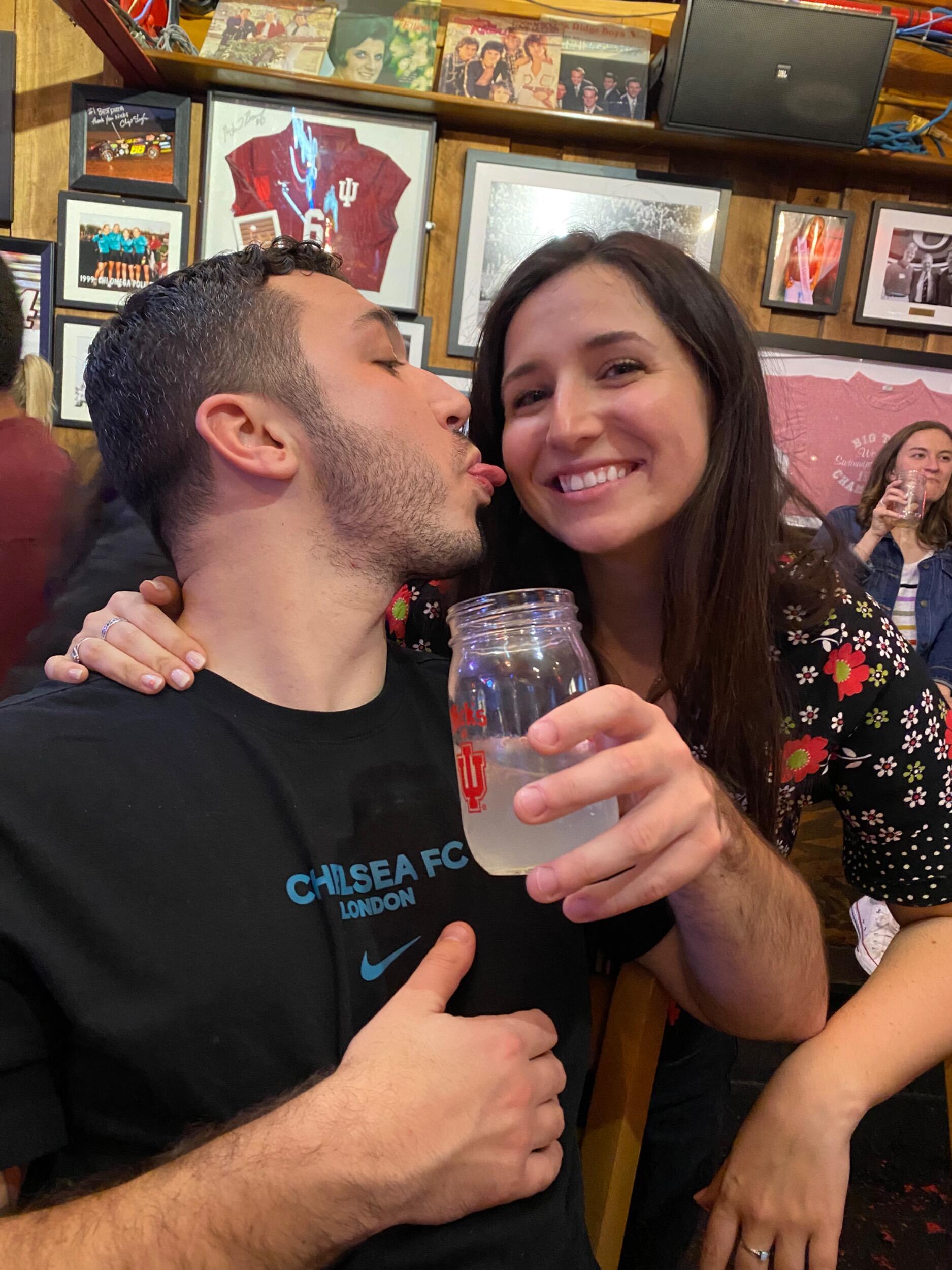 Bloomington, IN  |  Michael drove alllll the way to Indiana University to watch Madison graduate from optometry school! This was a big weekend for both of them because she was done with all schooling, and he met all of her friends and family for the first time!