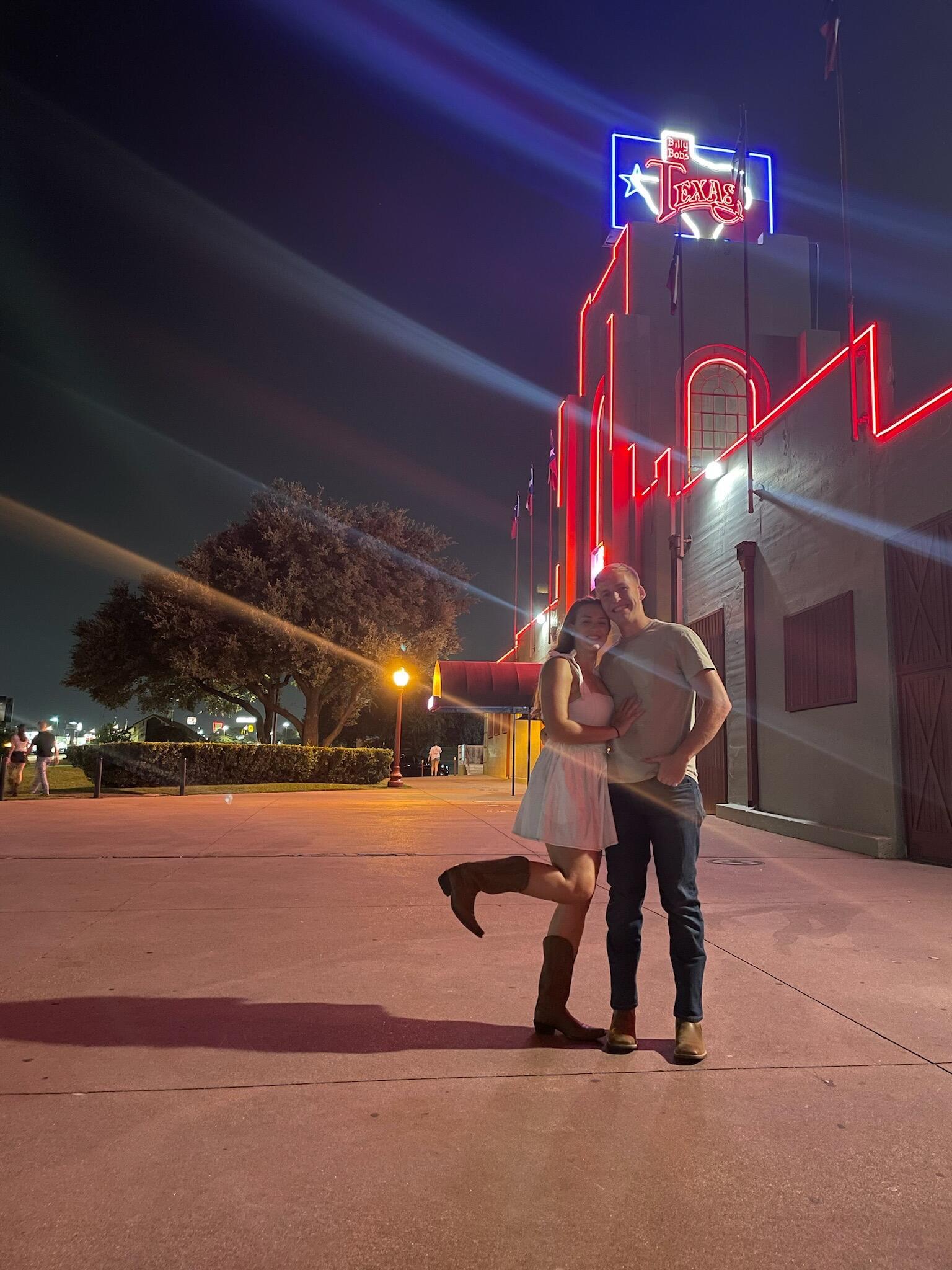 With Drew’s winging came a cross country adventure with numerous stops all across the country, starting with Texas.