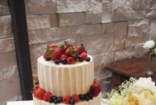 Two-Tier Round Wedding Cakes — Shop Provo Bakery