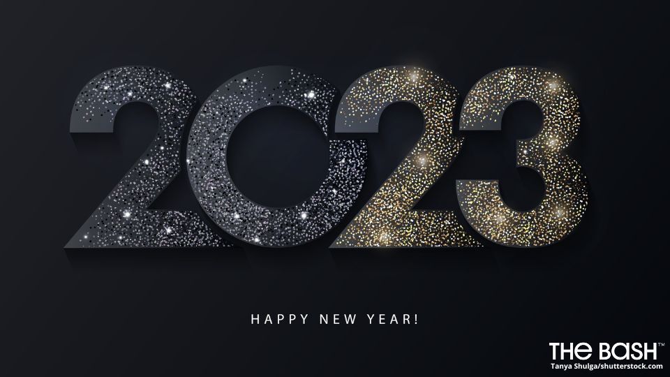 New Year's Eve virtual background