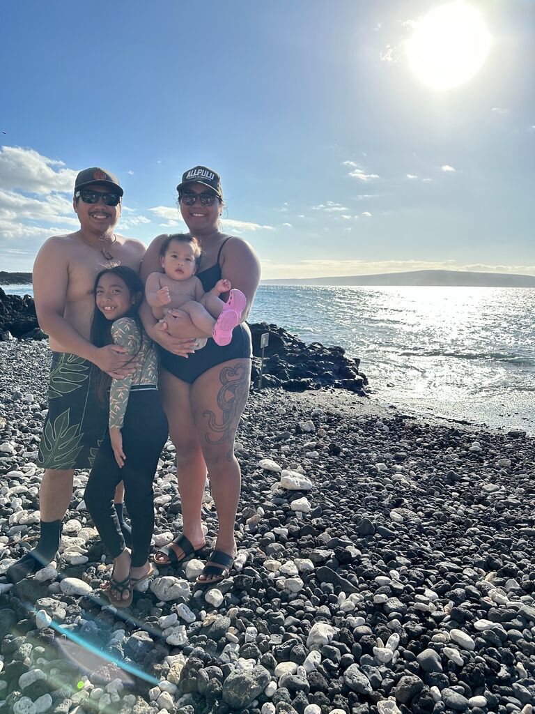 Family outing in Makena. This was our first time here along with our Crivello Kaea Ohana and it was sooo much fun!