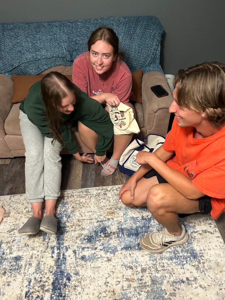As Jacob was leaving Abbey's house from a game night, she told him that she still liked him. After lots of prayer and phone calls, Jacob told Abbey that they would go on a date and see how it went. 
