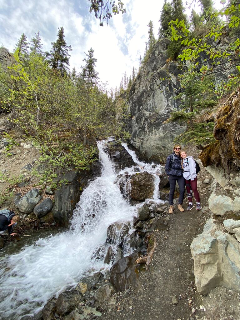 Trip to Alaska with Karley's fam... Daniel got to live in an RV for 2 weeks with them all!