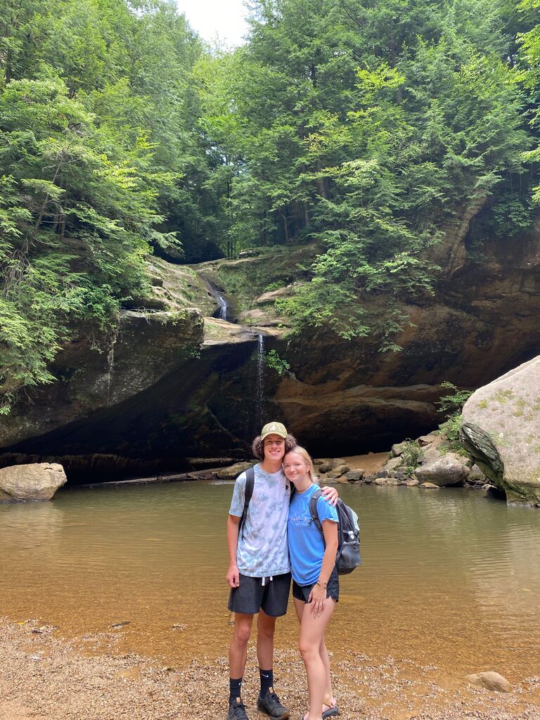 Day trip at Hocking Hills.