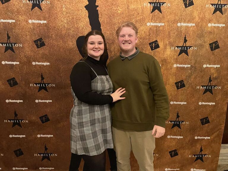 Our first ever out of state trip together. To celebrate our anniversary we took a weekend trip to Cleveland to go watch Hamilton and play house (not knowing that we would have a house later this year!)