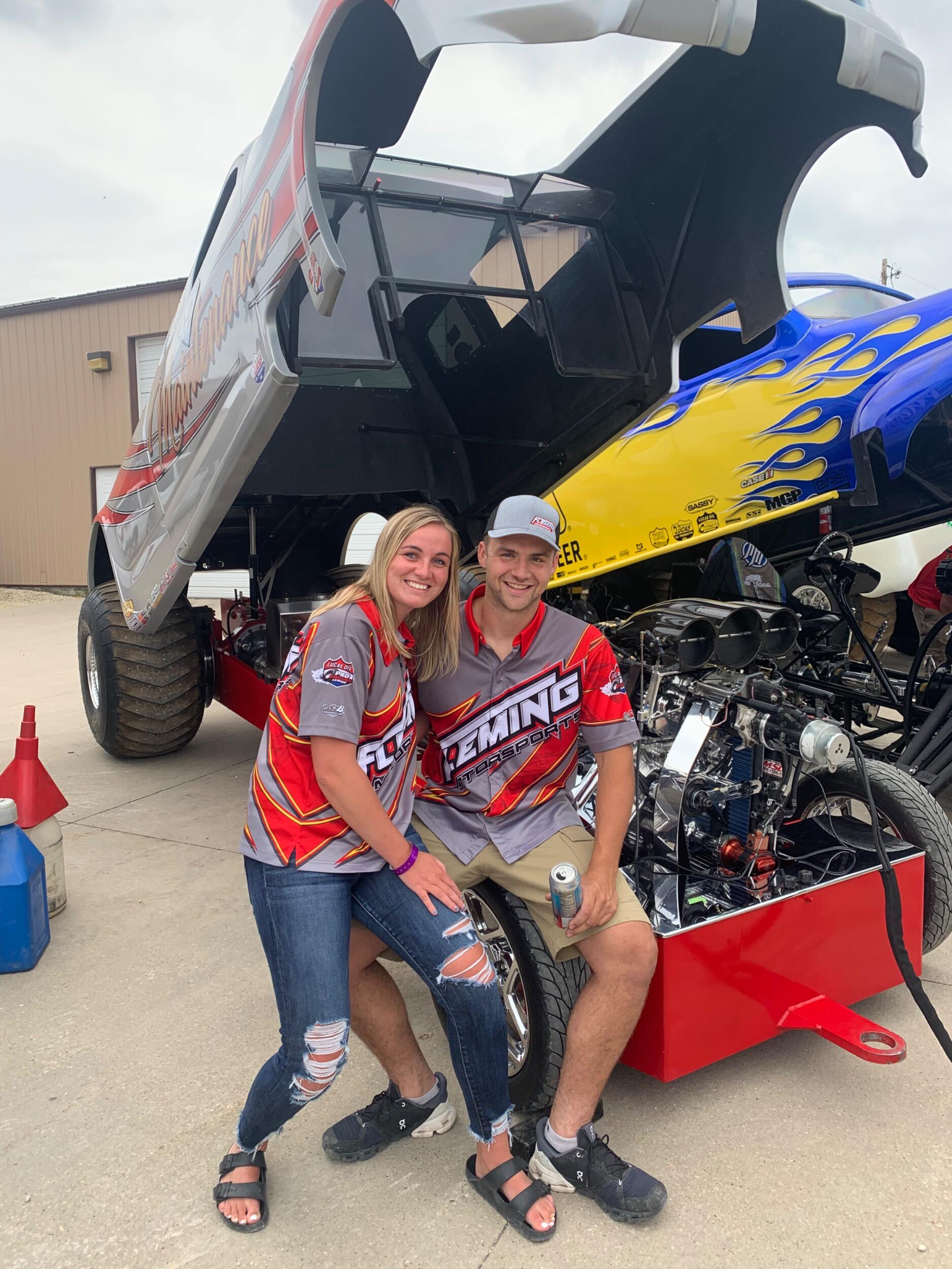 Where you will find us in the summer time…a truck and tractor pull of course! 