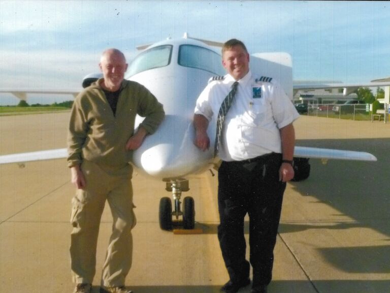 While George's flying career took him all over the country, Nancy went to college in Iowa, and then Oklahoma; turns out the two of us lived just hours apart for awhile during each of those periods!