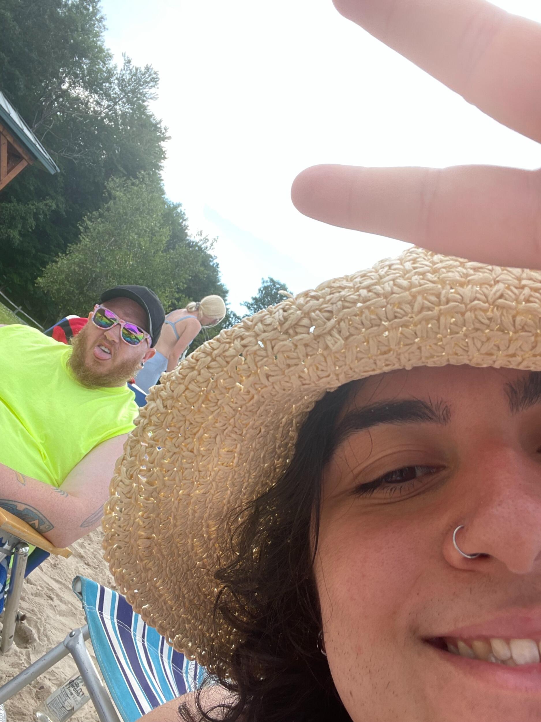 Angela brought Patrick up for their first Summer vacation together at Angela's family home in the Poconos. First it was Angela's happy place, but Arrowhead quickly turned into a favorite place to be for both of them.