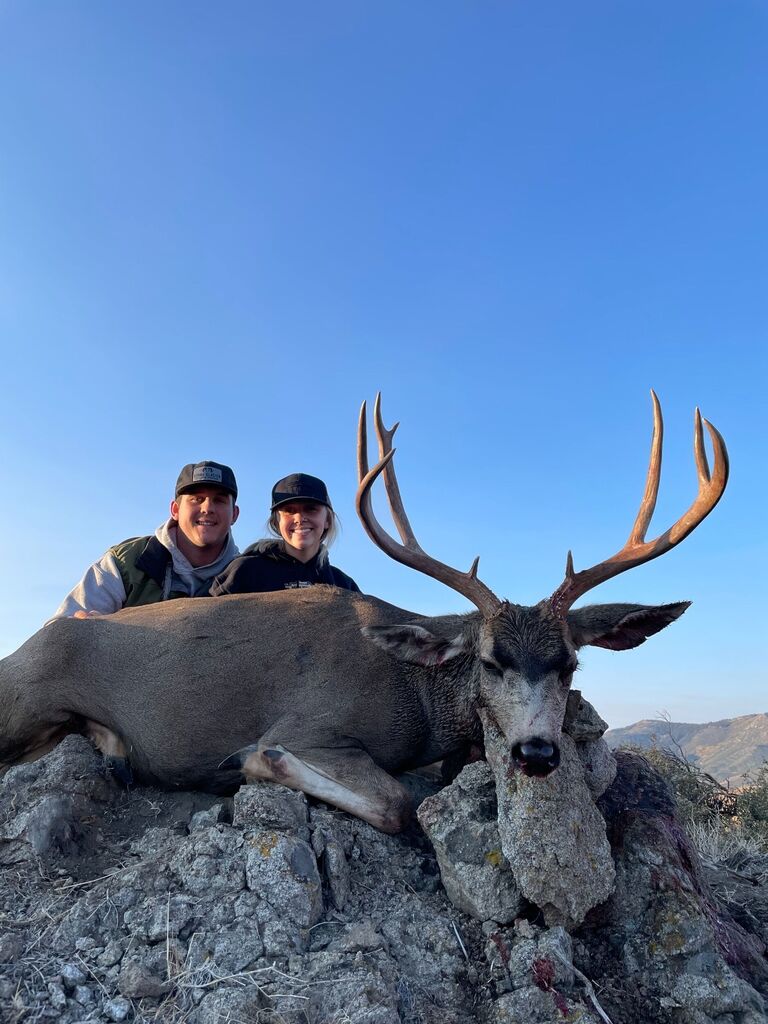 Megan's muzzleloader tag! 
(props to chase and his patience lol)