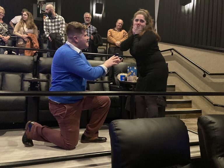 Engagement at Flix Stadium 10 in Buffalo, NY