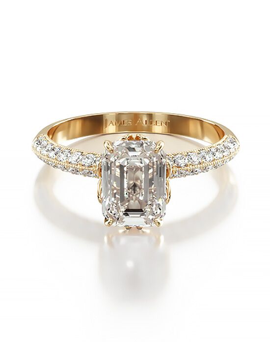 James allen store vintage engagement rings