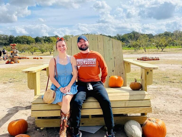 Our first pumpkin patch visit