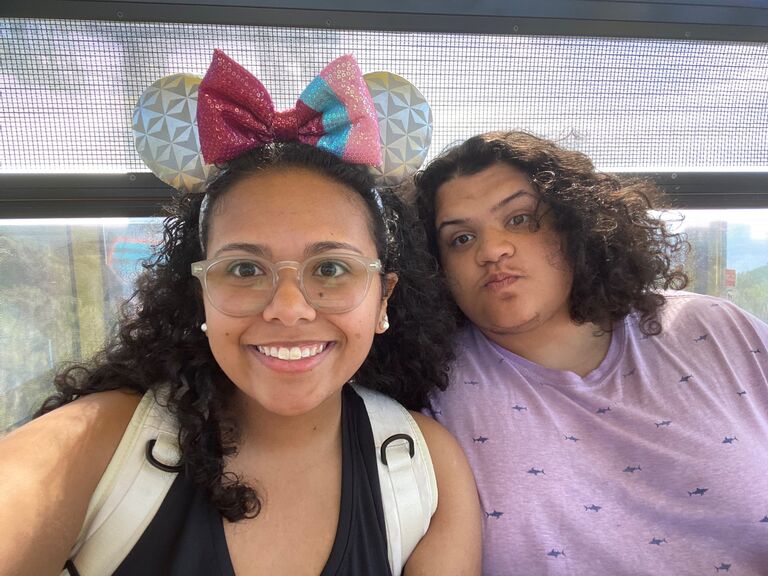 Our first Disney trip together with my family