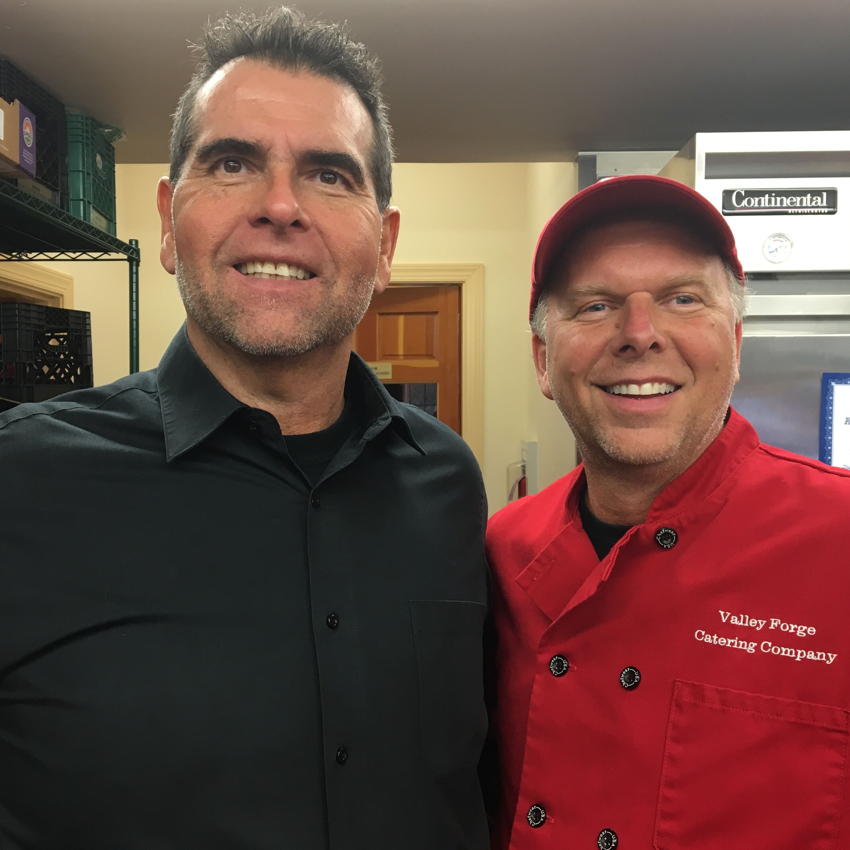 Andy Ludwig and Michael Fisher Freedoms Foundation at Valley Forge Director of Catering