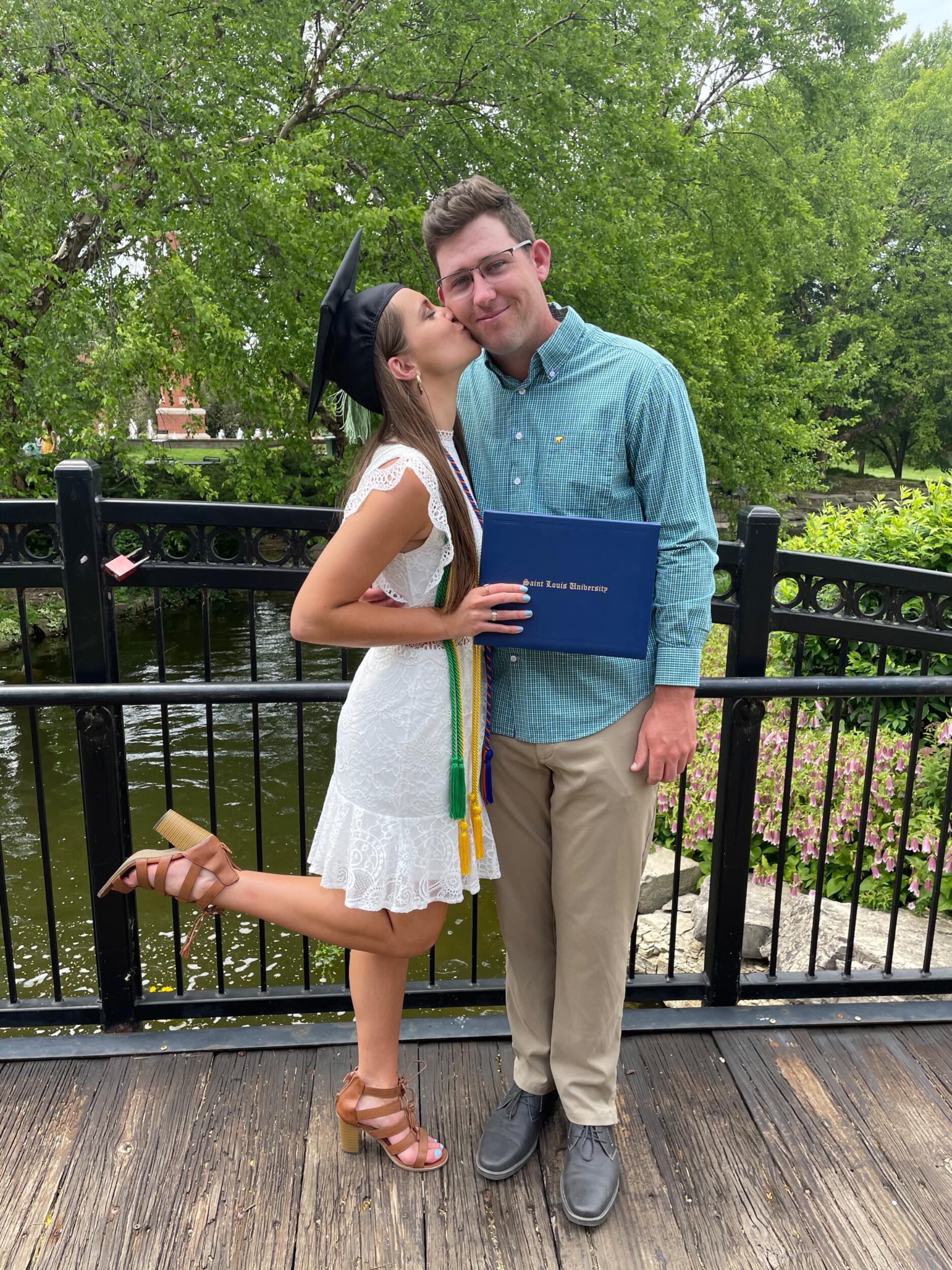 Olivia’s undergrad graduation 