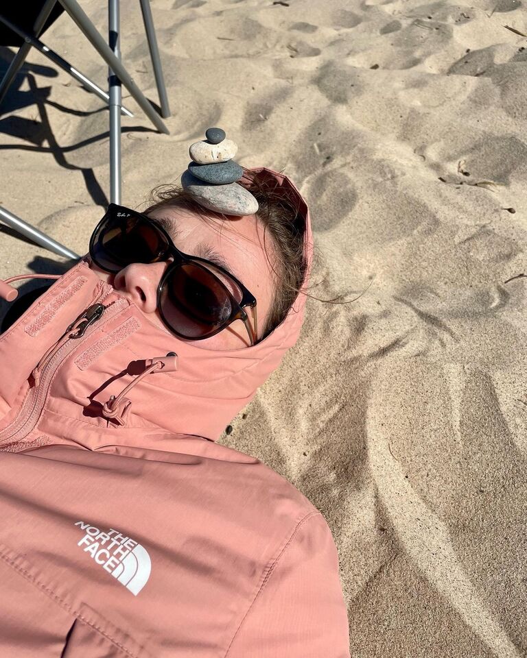 Pictured Rock National Park, Justin testing my ability to sleep through almost anything