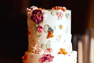 Two-Tier Round Wedding Cakes — Shop Provo Bakery